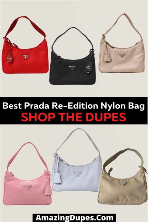 prada nylon bag dupes|prada re edition dupe.